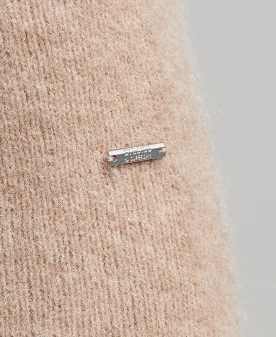 Alpaca Chunky Roll Neck Jumper