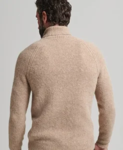 Alpaca Chunky Roll Neck Jumper