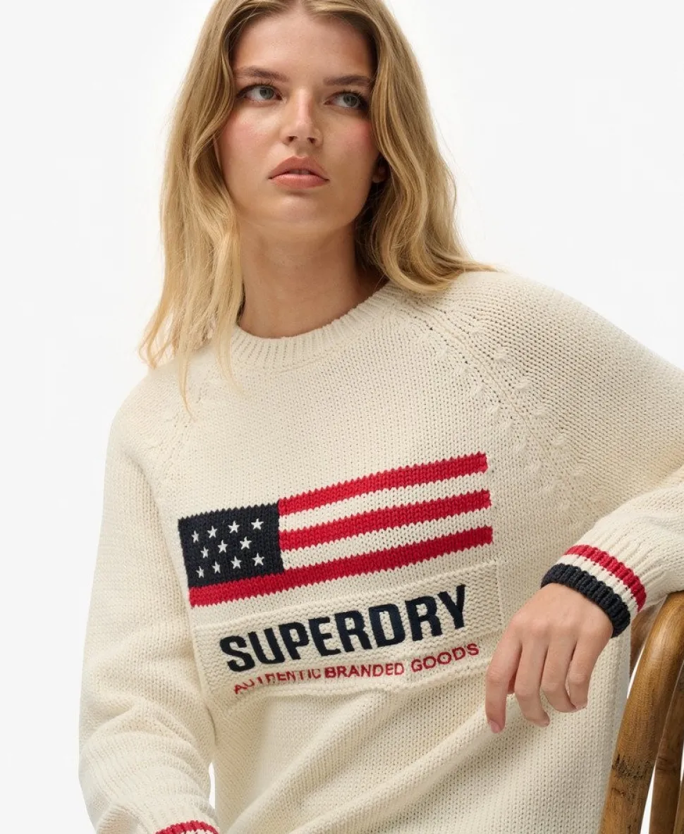 Americana Crew Knit Jumper