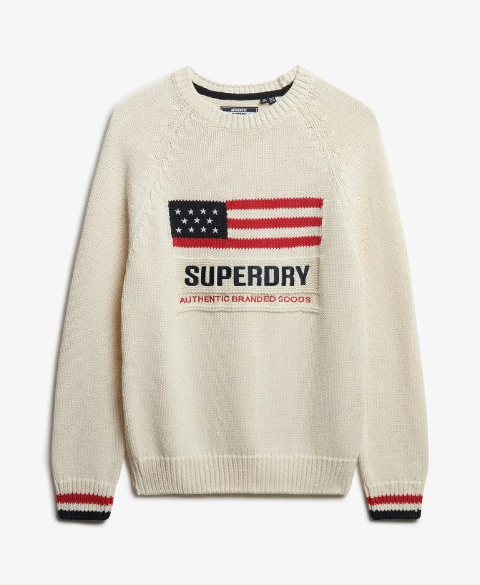Americana Crew Knit Jumper