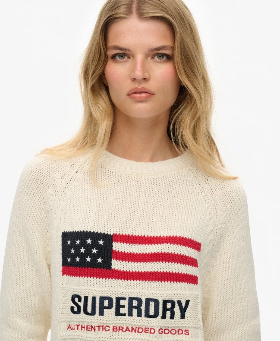 Americana Crew Knit Jumper