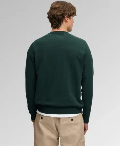 Athletic Applique Relaxed Crew Sweatshirt