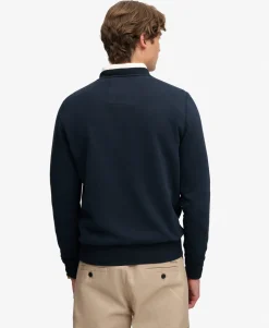 Athletic Applique Relaxed Crew Sweatshirt
