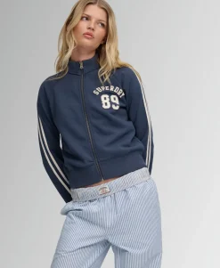 Athletic Applique Track Top