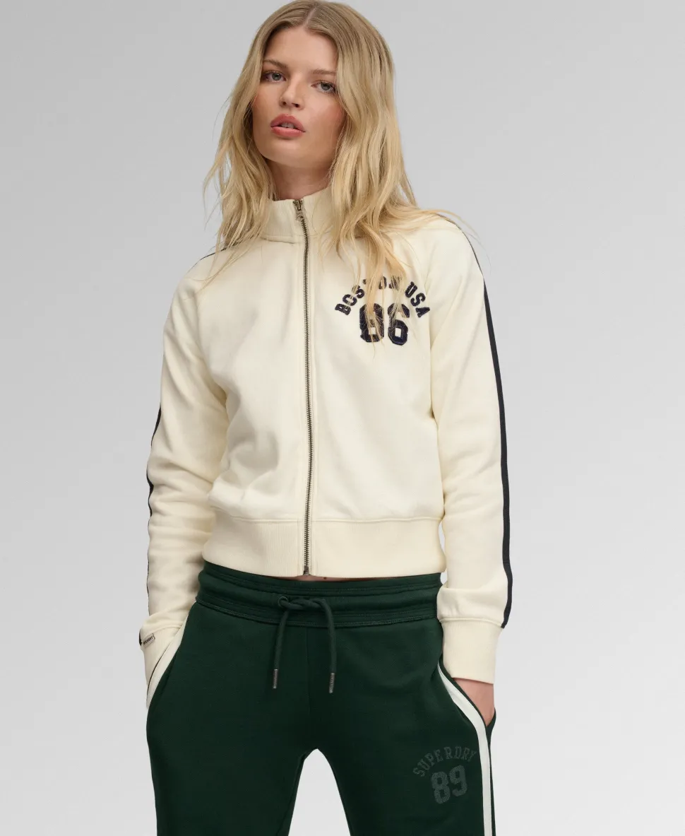 Athletic Applique Track Top
