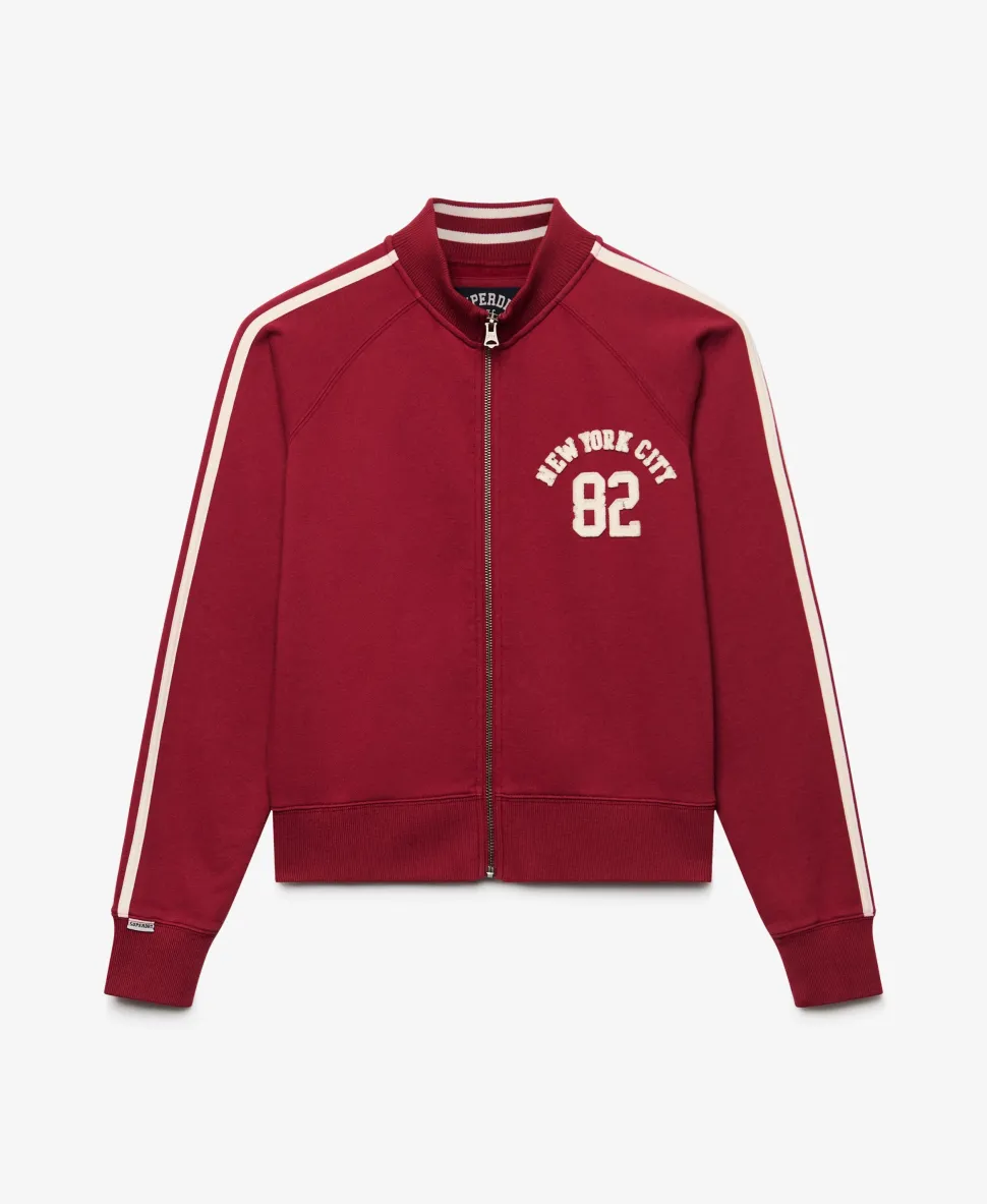 Athletic Applique Track Top