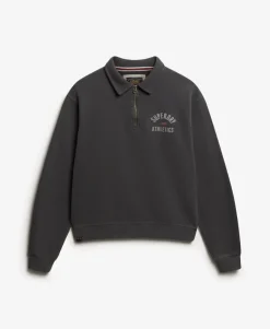 Athletic Collared Half Zip Jumper
