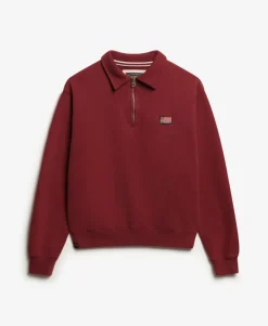 Athletic Collared Half Zip Jumper