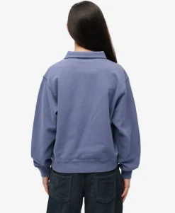 Athletic Collared Half Zip Jumper