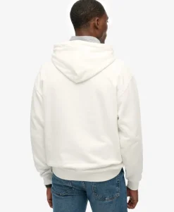 Athletic Embossed Oversized Hoodie