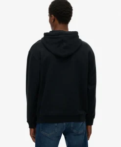 Athletic Embossed Oversized Hoodie
