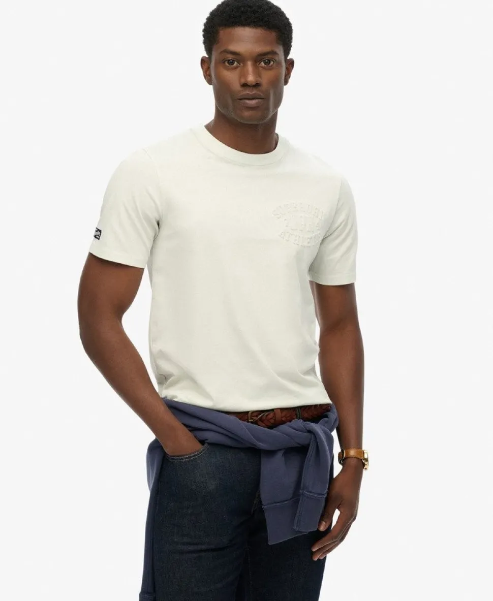 Athletic Embossed Relaxed T-Shirt