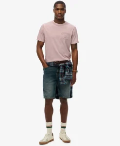 Athletic Embossed Relaxed T-Shirt