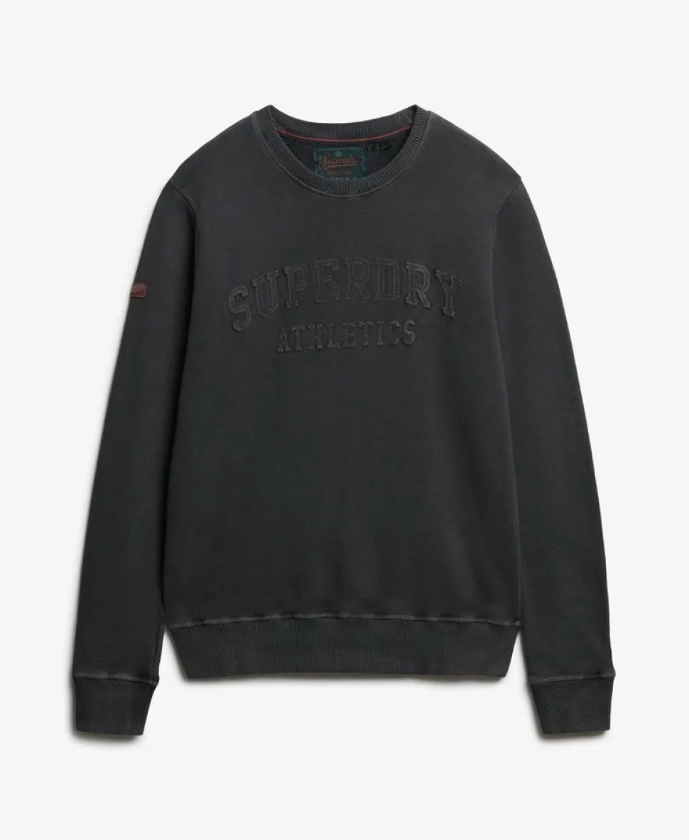 Athletic Embossed Sweatshirt