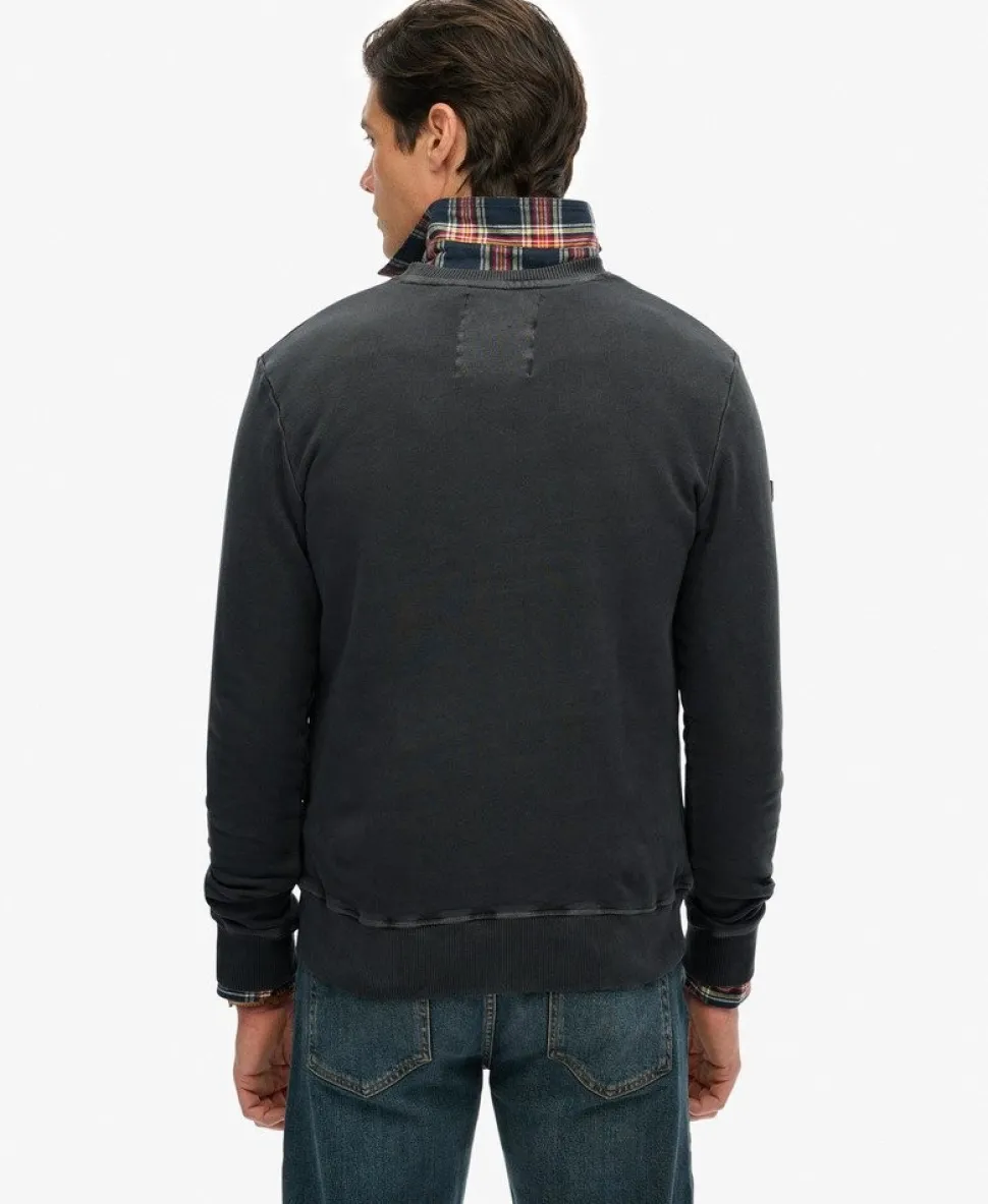 Athletic Embossed Sweatshirt