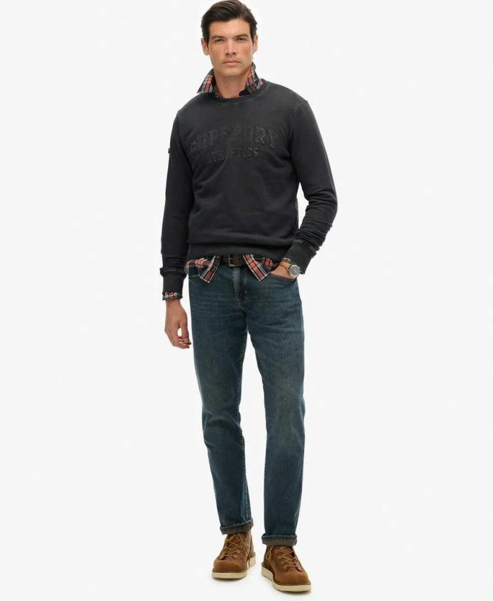 Athletic Embossed Sweatshirt
