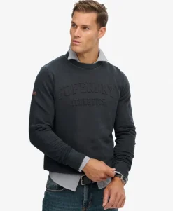 Athletic Embossed Sweatshirt