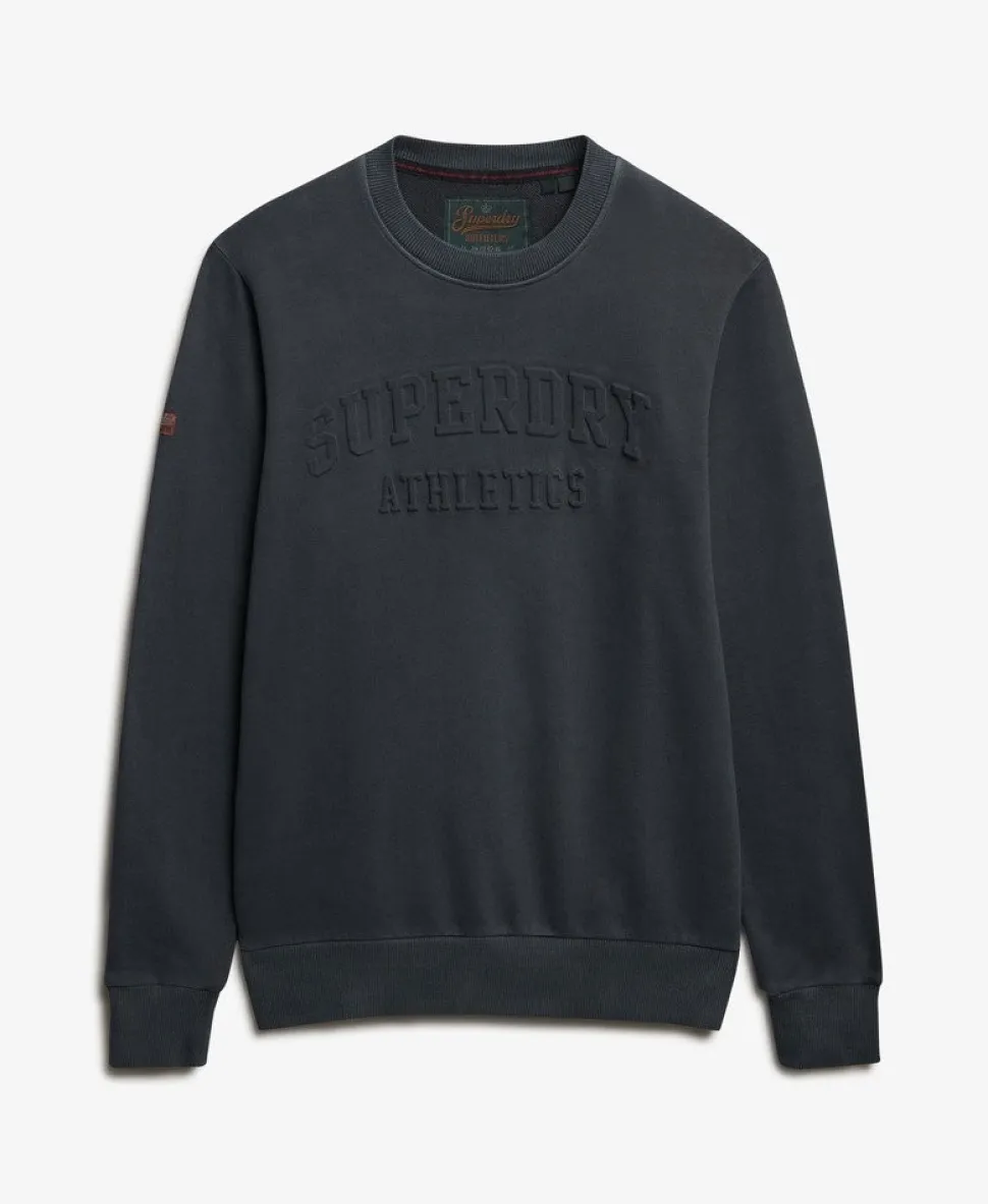 Athletic Embossed Sweatshirt