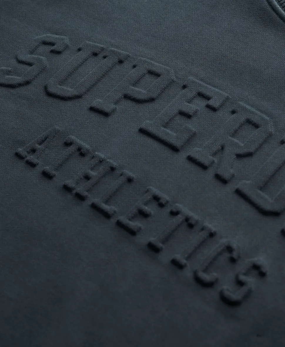 Athletic Embossed Sweatshirt
