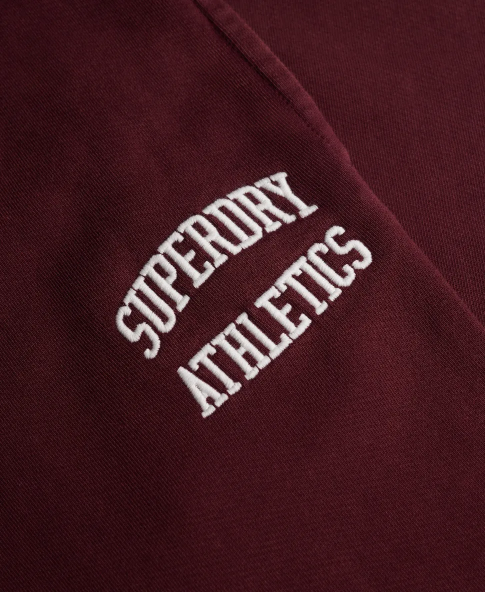 Athletic Embroidered Flare Joggers