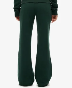 Athletic Embroidered Flare Joggers