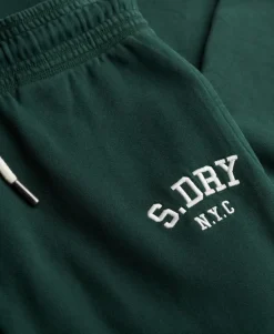 Athletic Embroidered Flare Joggers