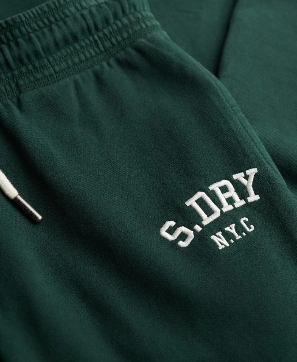 Athletic Embroidered Flare Joggers