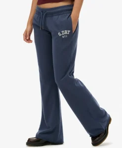 Athletic Embroidered Flare Joggers