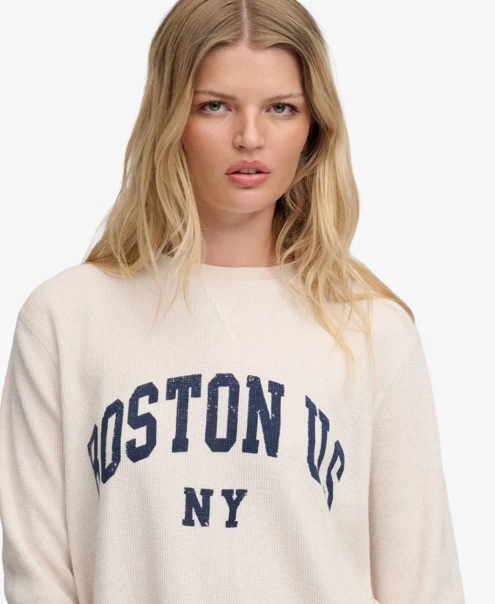 Athletic Essential Graphic Long Sleeve Top