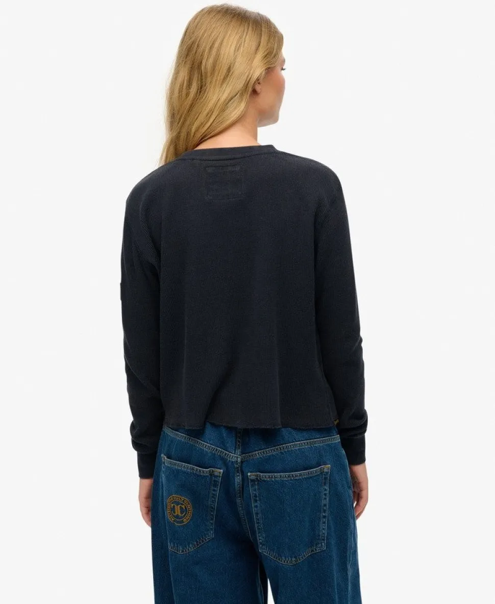 Athletic Essential Graphic Long Sleeve Top