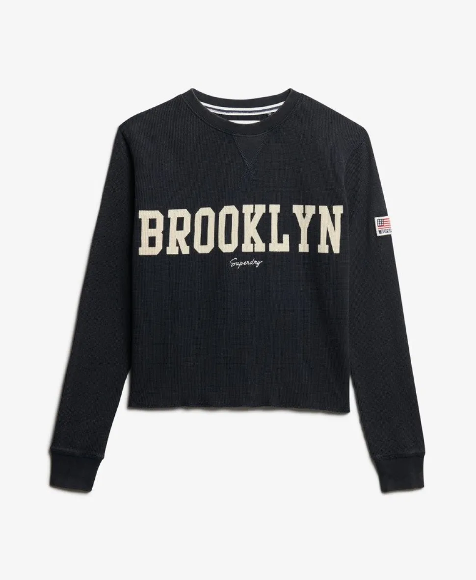 Athletic Essential Graphic Long Sleeve Top