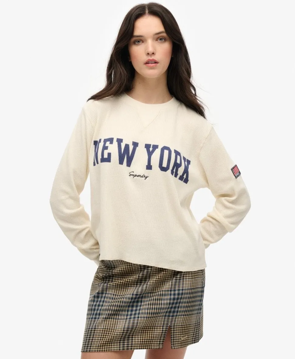 Athletic Essential Graphic Long Sleeve Top