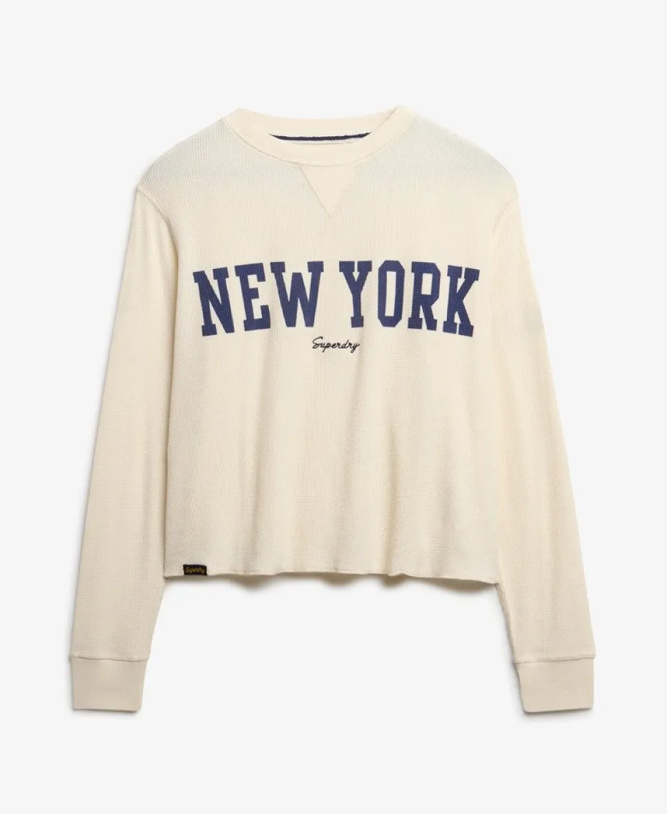 Athletic Essential Graphic Long Sleeve Top