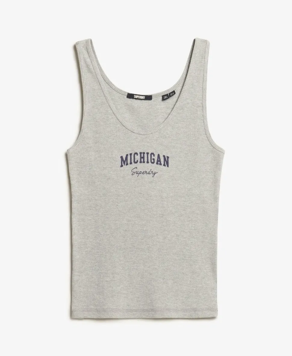 Athletic Essential Graphic Vest Top