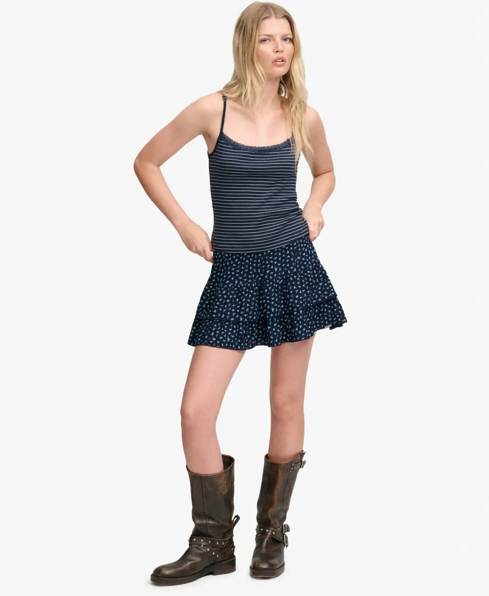 Athletic Essential Lace Cami Top