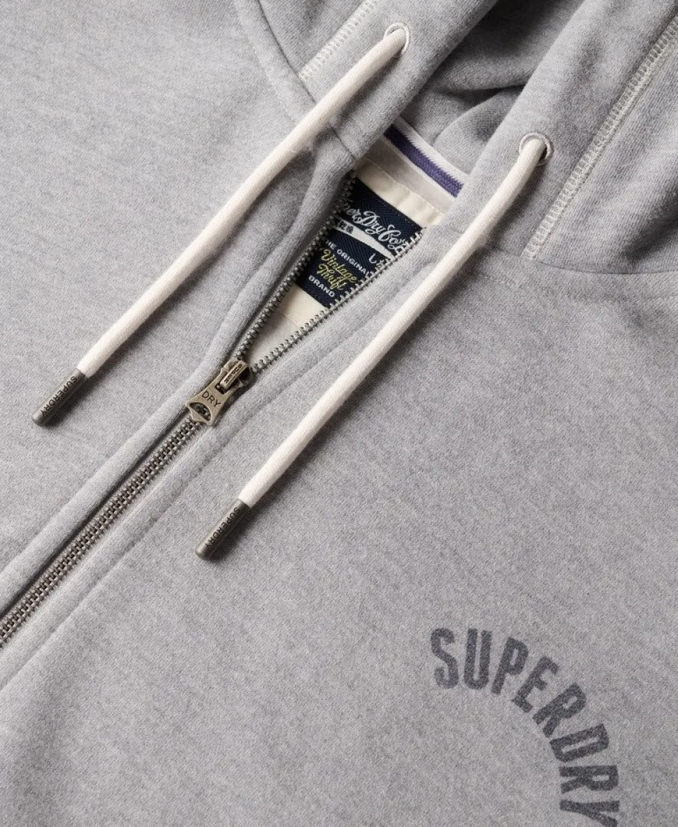 Athletic Essential Oversized Zip Hoodie