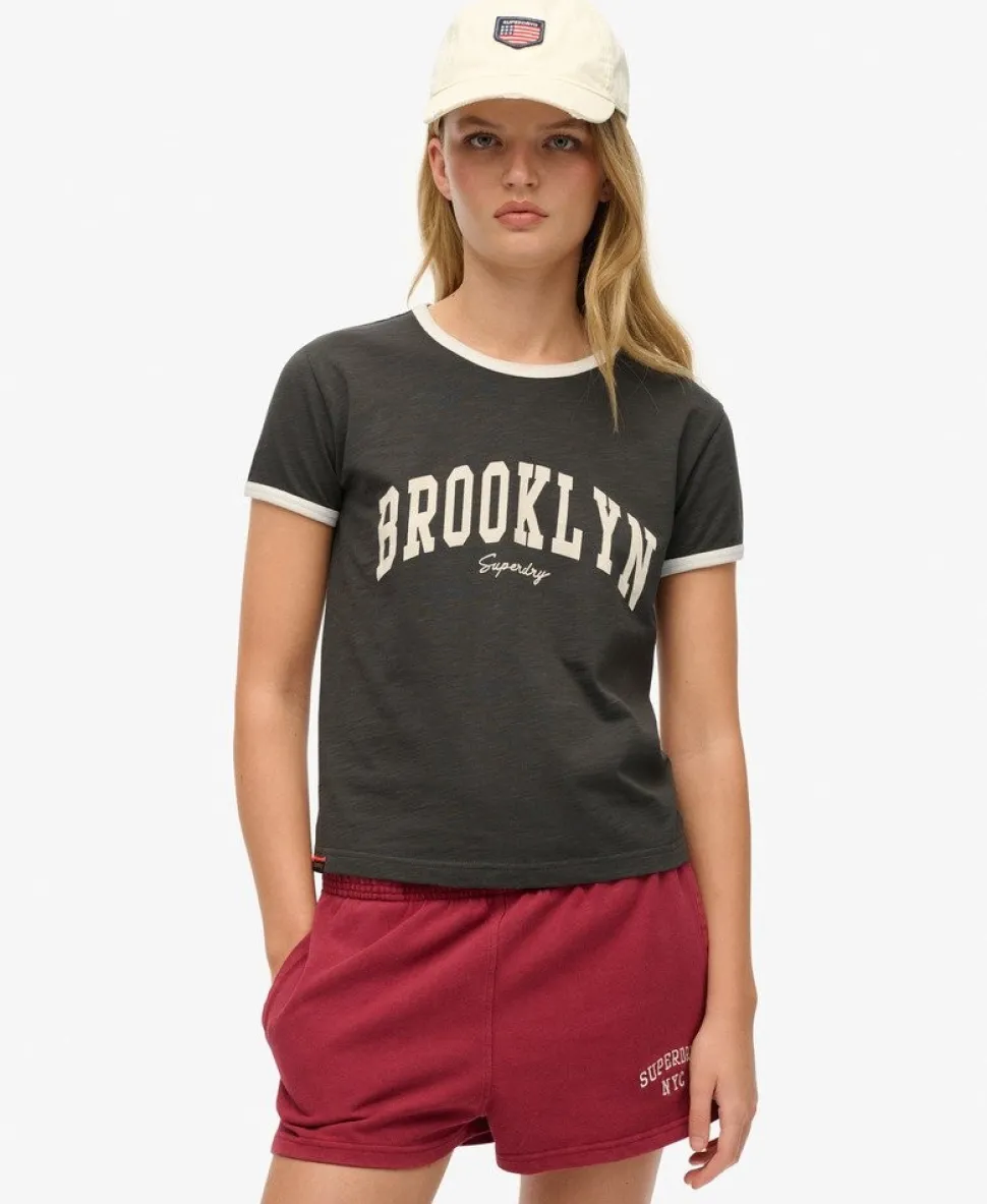 Athletic Essential Ringer Fitted T-Shirt