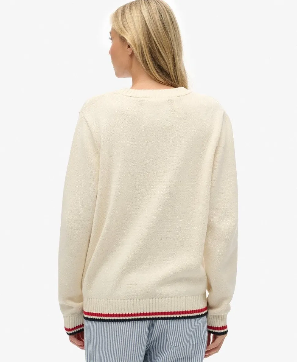 Athletic Essentials Americana Flag Crew Knit