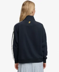 Athletic Essentials Applique Loose Zip Track Top