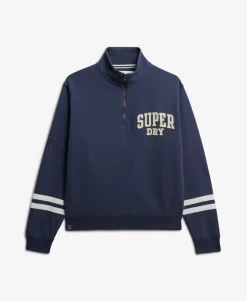 Athletic Essentials Applique Half Zip Sweatshirt