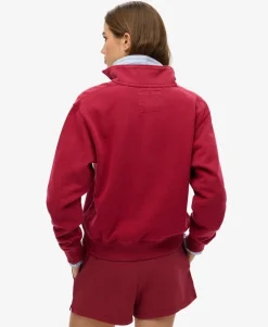 Athletic Essentials Applique Half Zip Sweatshirt
