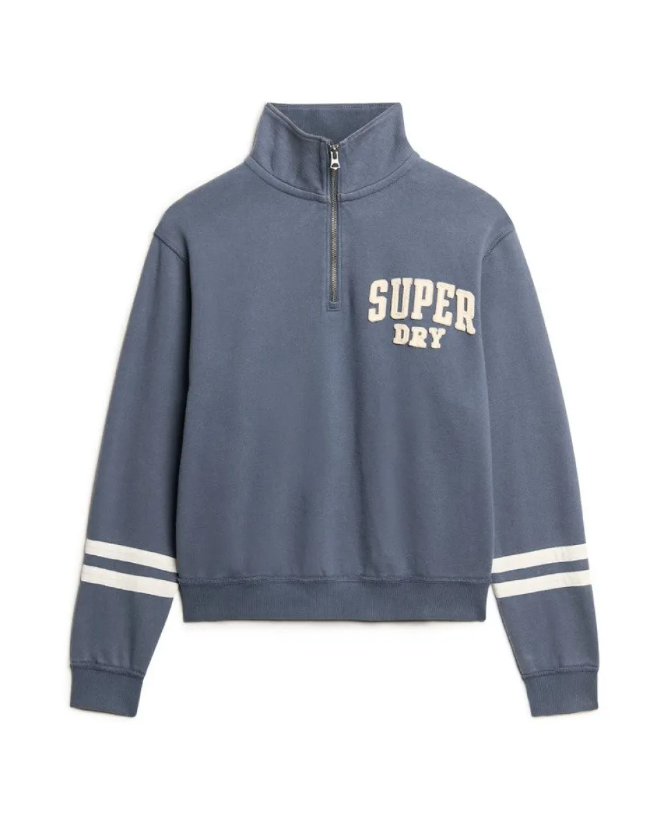 Athletic Essentials Applique Half Zip Sweatshirt