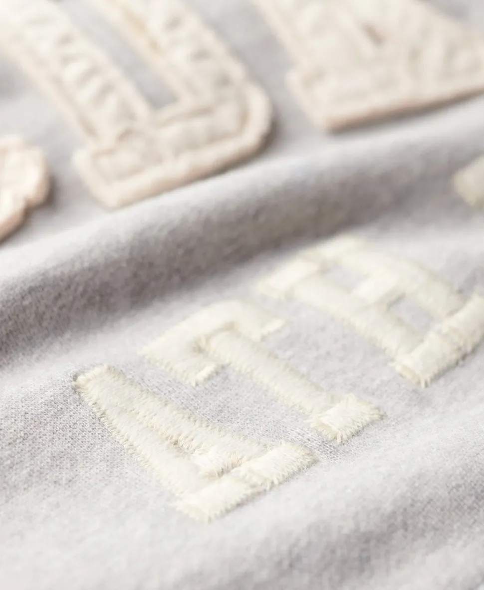 Athletic Essentials Applique Oversized Hoodie
