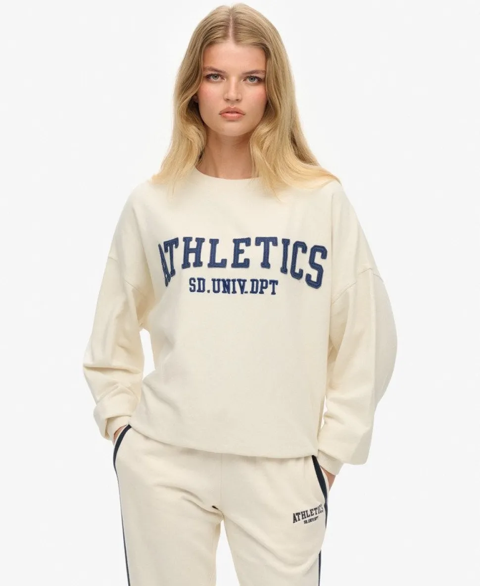 Athletic Essentials Applique Crew Sweatshirt