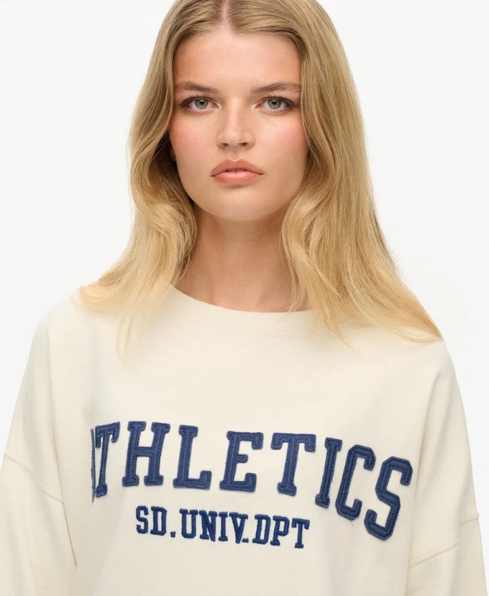 Athletic Essentials Applique Crew Sweatshirt