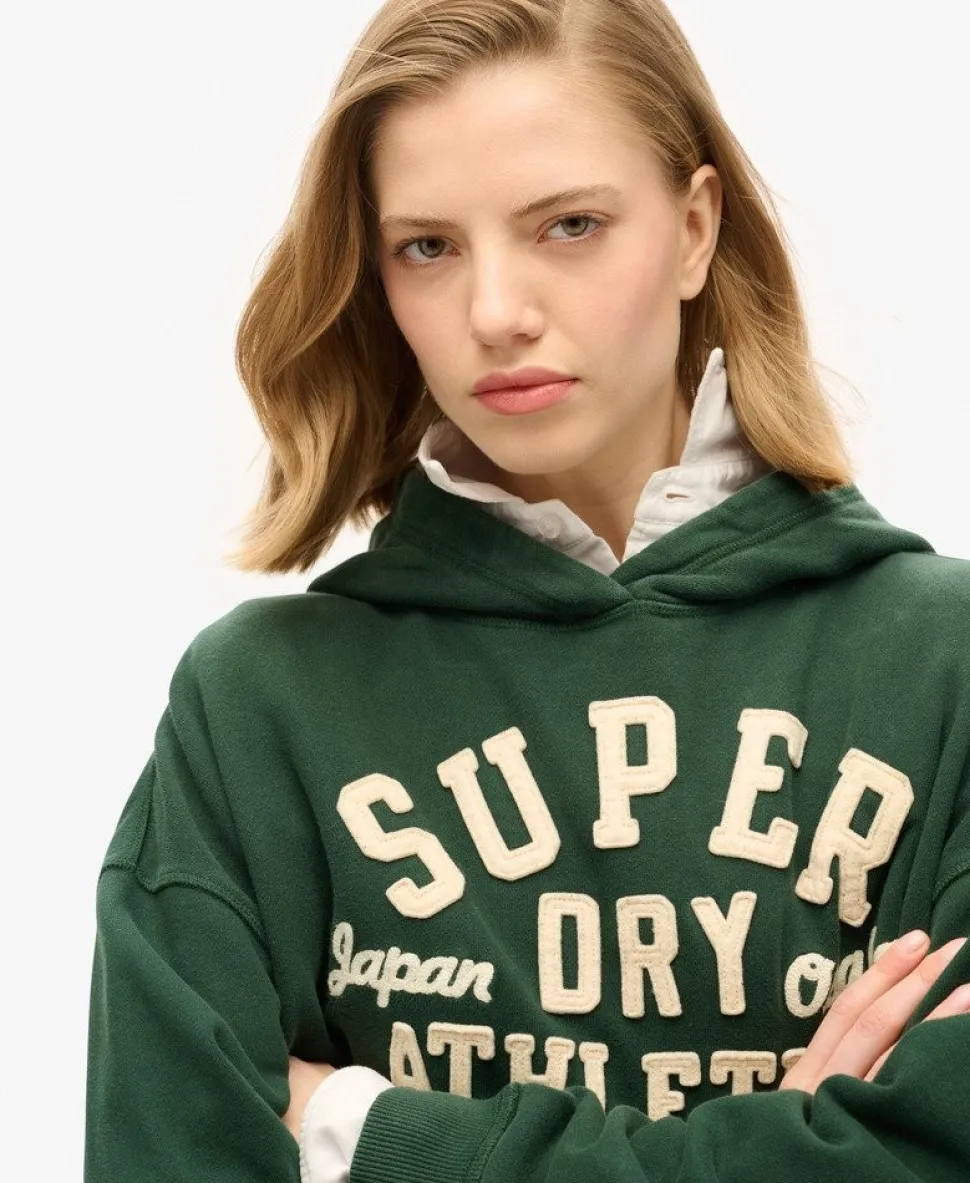 Athletic Essentials Applique Oversized Hoodie