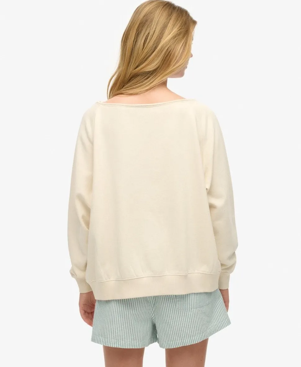 Athletic Essentials Bardot Crew Sweatshirt