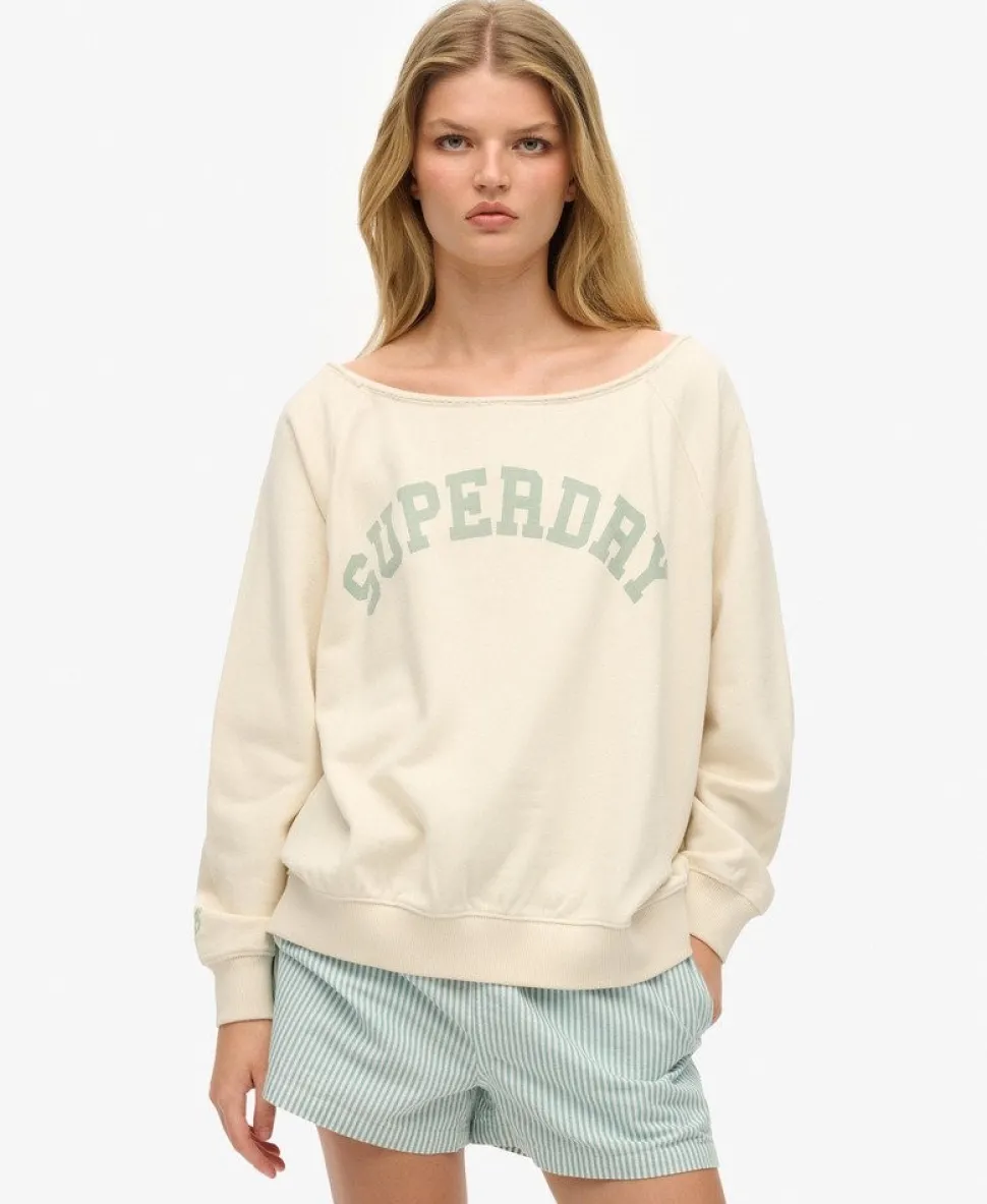 Athletic Essentials Bardot Crew Sweatshirt