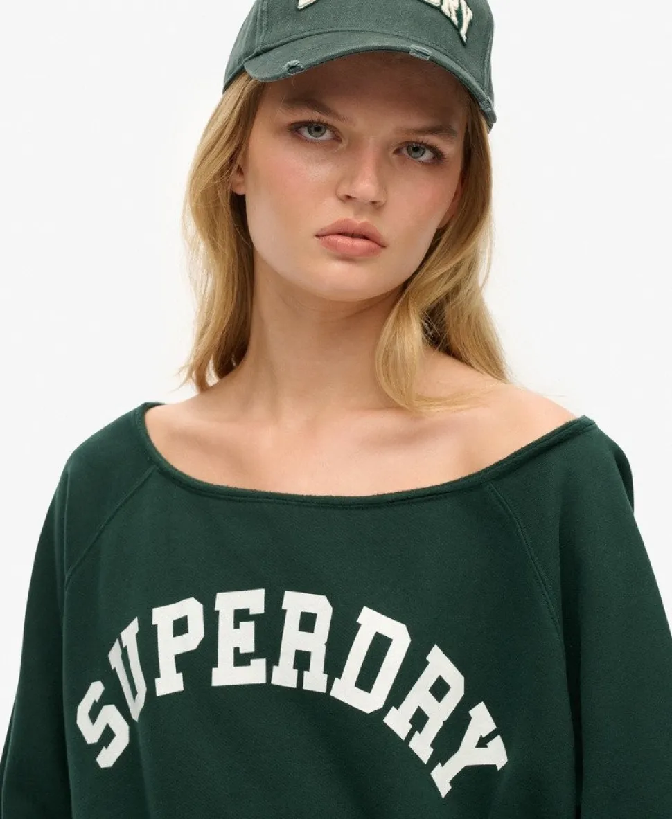 Athletic Essentials Bardot Crew Sweatshirt