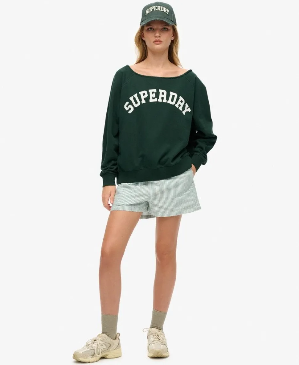 Athletic Essentials Bardot Crew Sweatshirt